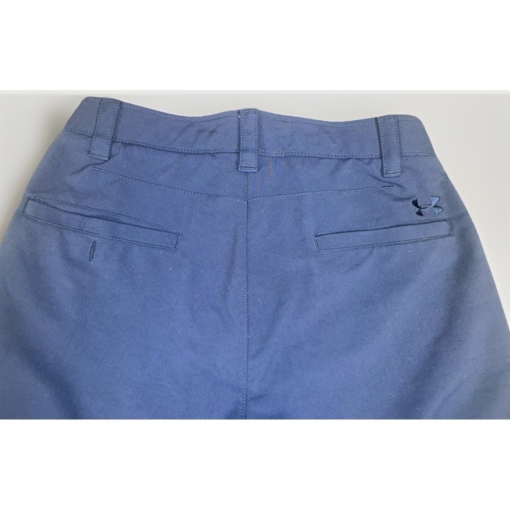 Under Armour Match Play Golf Pants Mens Size 30x30 Flat Front Blue Lightweight - Picture 6 of 7